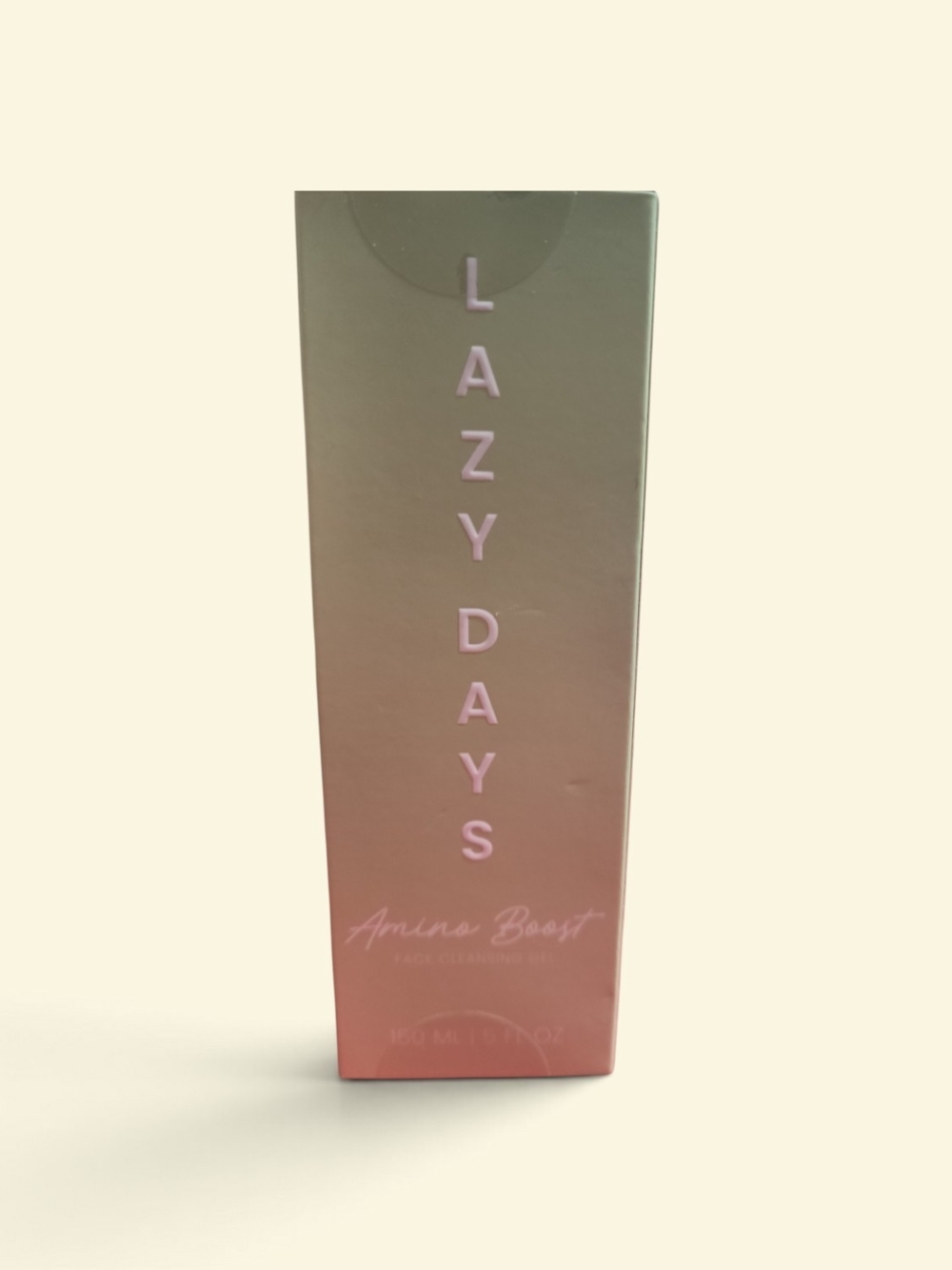 Lazy Days LAmino Boost Facial Cleanser - Pink Gradient